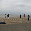 Oudjaarslabyrint langs Zee