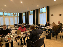 Bid, begin & borstel