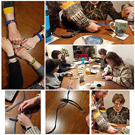 Beschermengeltjes knopen ~ Huiskamerproject