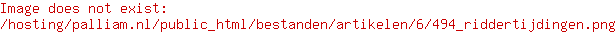 Interview in Riddertijdingen